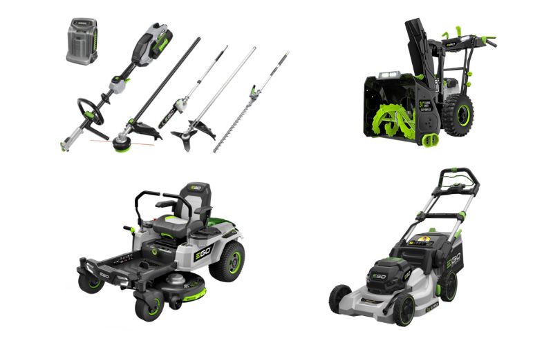 EGO Power+ Mäher & Bodenpflege – vom kleinen Garten bis zu grossen Arealen, mit Akku-Power statt Benzin